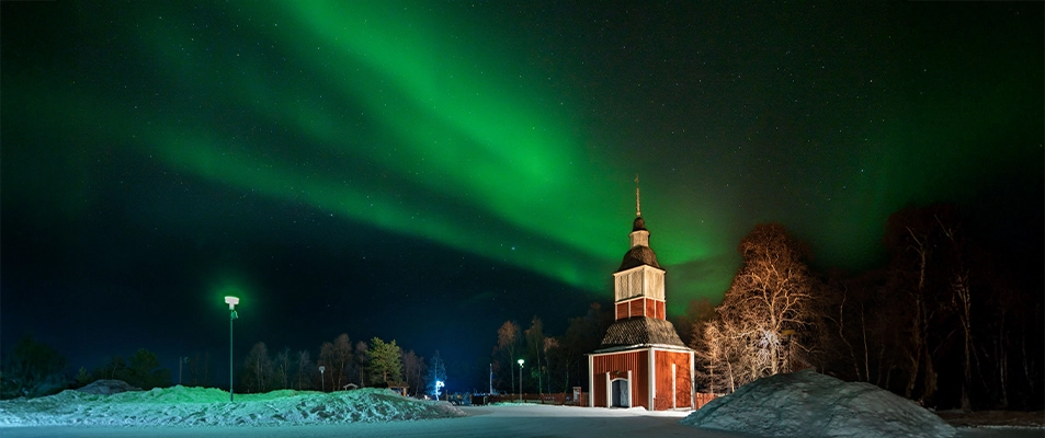 Aurora in Russia