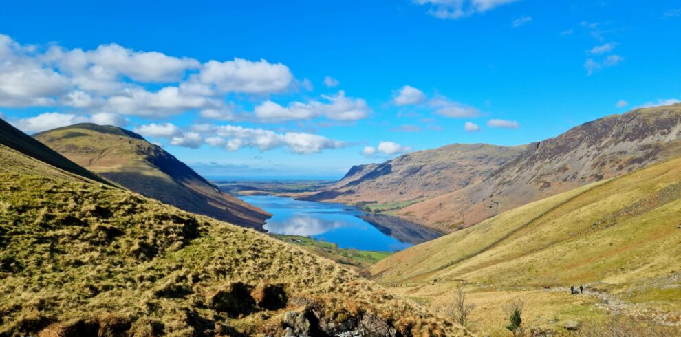 Scenic Lake District national park view United Kingdom
