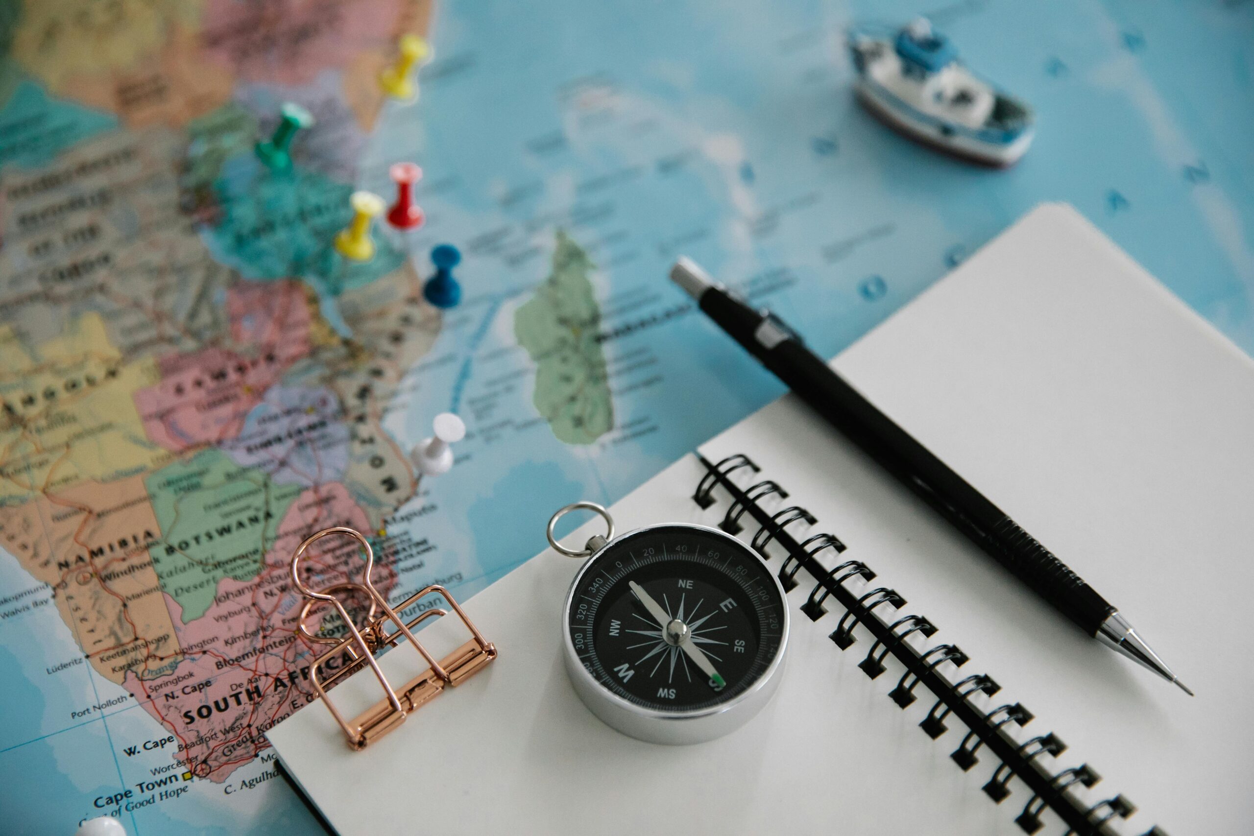 travel planning map itinerary