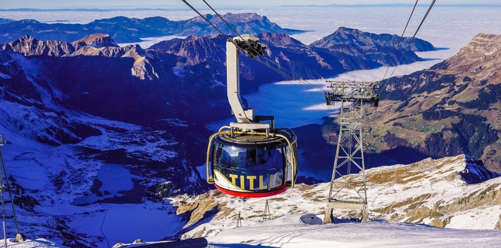 jewels of europe mt titlis rotair cable car switzerland