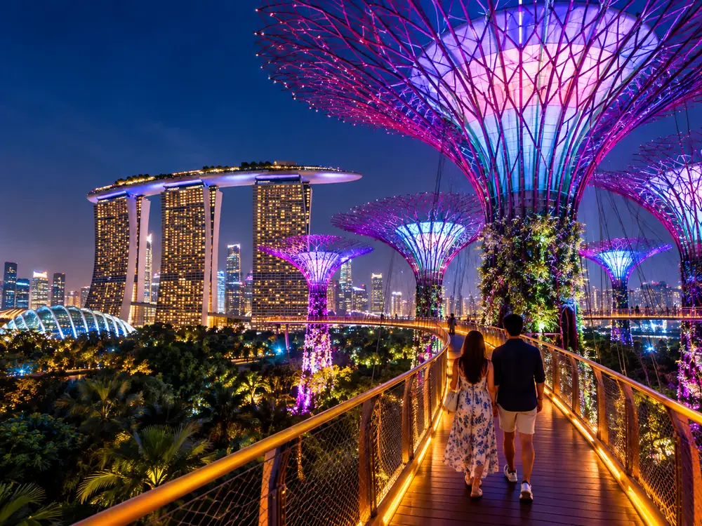 Singapore and Malaysia