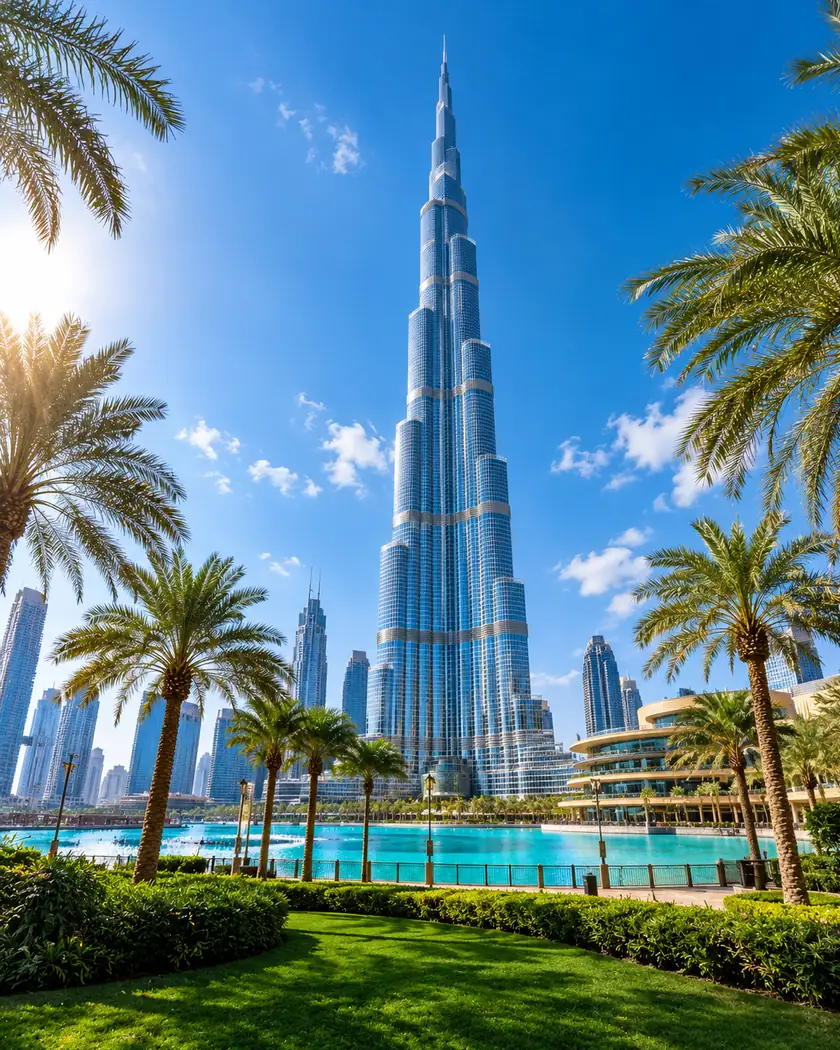 Burj Khalifa - Dazzling Dubai with Abu Dhabi